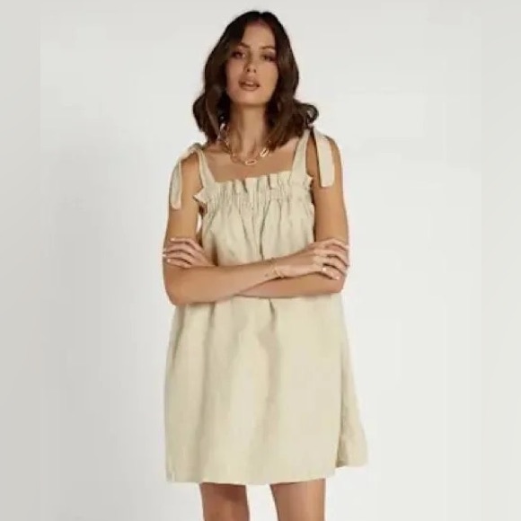 DISSH Dresses & Skirts - Dissh mini linen dress